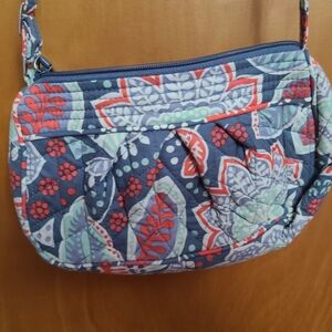 Vera Bradley Crossbody Bag - Blue and Red